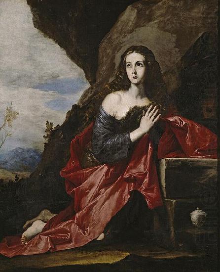 Jose de Ribera Die Bubende Hl. Maria Magdalena als Thais, Fragment china oil painting image
